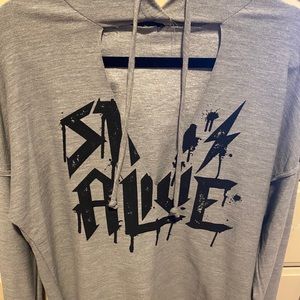 Stay Alive distressed Hoodie